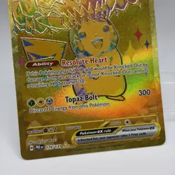 Pokemon Pikachu EX 179/131 Hyper Rare Gold SV Prismatic Evolutions NM ENGLISH - Image 3