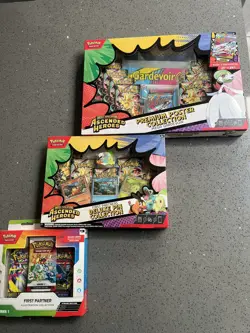 Pokemon TCG Ascended Heroes Poster Collection, Pin Collection And First Partner - Image 3
