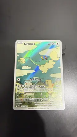 Pokemon Drampa Holo Full Art 184/162 SV05: Temporal Forces Illustration Rare NM - Image 1