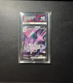 Pokemon Team Rockets Nidoking EX 216/182 Destined Rivals FA ACE 10 (Perf Subs) - Image 1