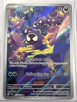 Pokemon TCG Gastly Scarlet & Violet Temporal Forces 177/162 - Image 1