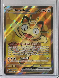 🔥🔥Pokemon Meowth EX Perfect Order 107/088 Ultra Rare🔥🔥 - Image 1
