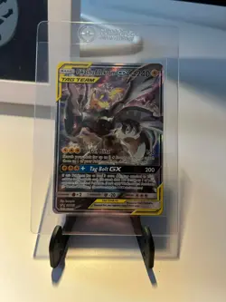 Pokemon TCG Pikachu & Zekrom GX Tag Team SM168 Black Star Promo - Image 1