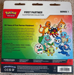 Pokemon TCG First Partner Illustration Collection - Series 1 - Factory Sealed - Image 2