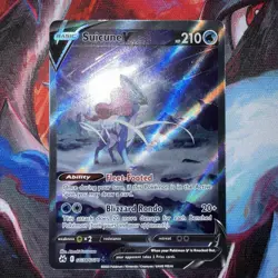 Suicune V GG38/GG70 Pokemon Crown Zenith Galarian Gallery V Rare - Image 2