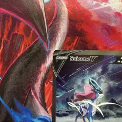 Suicune V GG38/GG70 Pokemon Crown Zenith Galarian Gallery V Rare - Image 5
