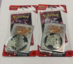 Pokemon Destined Rivals Checklane Blister-Eevee Promo-Factory Sealed X2 💥🔥 - Image 1