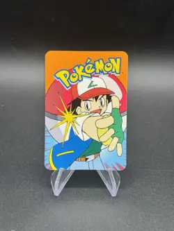 Meowth Holo Pokemon Vintage 2000 Vending Prism Sticker Nintendo Rare - Image 2