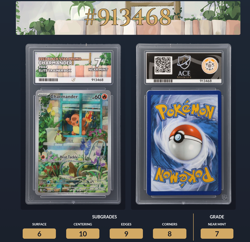 Pokemon TCG - Charmander Obsidian Flames ETB Black Star Promo SVP 044 Ace 7 NM - Image 1