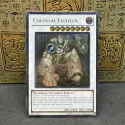 Yugioh Colossal Fighter TU05-EN000 Ultimate Rare NM - Image 1