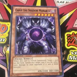 Caius the Shadow Monarch BP01-EN018 Battle Pack Epic Dawn 1st Edition - Image 1