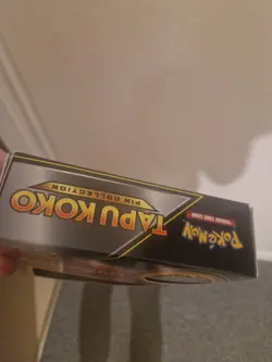 POKEMON TCG Tapu Koko Pin Collection Factory Sealed Box-3 Booster Packs,Pin,Foil - Image 3