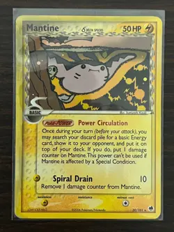 Mantine 20/101 Rare Dragon Frontiers Pokemon HP - Image 1