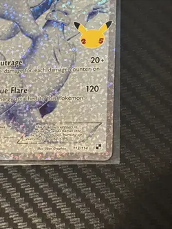 Pokemon TCG Reshiram Celebrations Classic Collection Card 113/114 NM/M Condition - Image 2