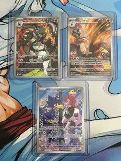 Pokemon TCG Card Lot Of 3 Illustrations Rares - Image 1