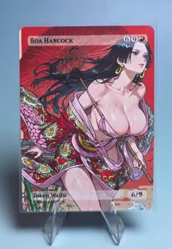 Boa Hancock, Waifu the Gathering, One Piece Anime Waifu Female Trading Card - Image 1
