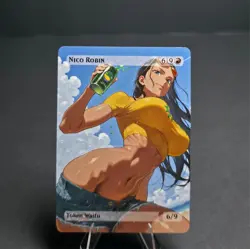 Nico Robin Brazil, Waifu the Gathering, One Piece Waifu Female Trading Card - Image 1