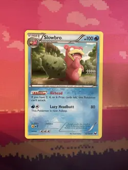 Pokemon Card Slowbro Dark Explorers Uncommon 24/108 Near Mint - Image 1