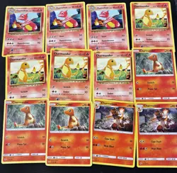 Pokemon TCG 7 Charmander Obsidian Flames 5 Charmeleon cards - Image 1
