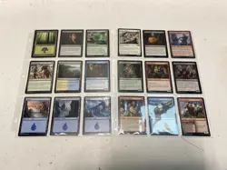 Mixed Magic: The Gathering Trading Card Bundle (9 Card Sheets) - Image 3