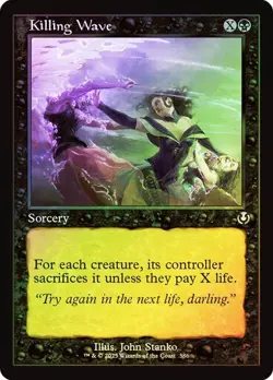 Killing Wave (Retro Foil) - Uncommon - INR - Magic MTG NM - Image 1