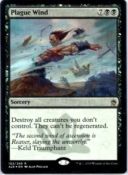 Plague Wind | Foil | A25 | 102 | NM | Alan Pollack - Image 1