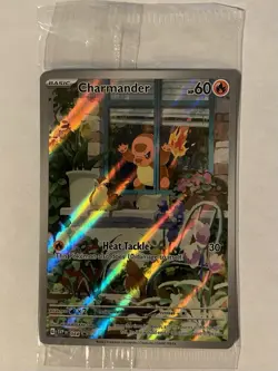2023 Pokemon SVP EN Black Star Promo #044 Charmander SEALED (#4) - Image 1