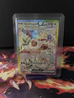 Pokemon TCG Eevee ex 167/131 Holo Prismatic Evolutions - Image 1