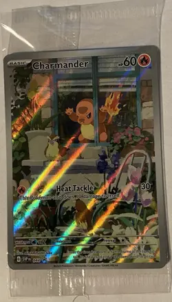 2023 Pokemon SVP EN Black Star Promo #044 Charmander SEALED (#1) - Image 1