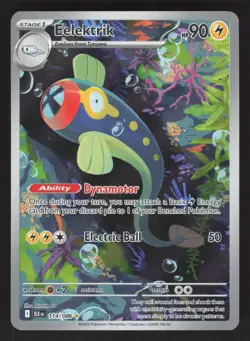 Eelektrik 114/086 Pokemon TCG SV: Black Bolt NM - Image 1