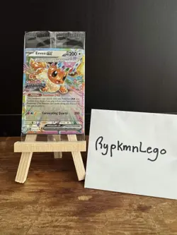 Pokemon TCG Eevee ex 075/131 Prismatic Evolutions Surprise Box Stamped Promo - Image 3