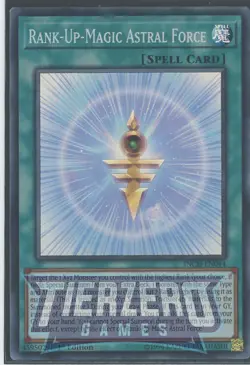 Yugioh Rank-Up-Magic Astral Force INCH-EN044 Super Rare 1st Edition NM/LP - Image 1