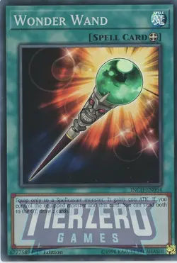Yugioh Wonder Wand INCH-EN054 Super Rare 1st Edition NM/LP - Image 1