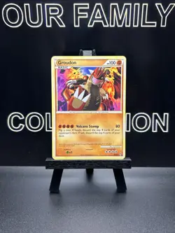 Pokemon TCG Groudon 6/95 Call of Legends Regular Rare - NM - Image 1
