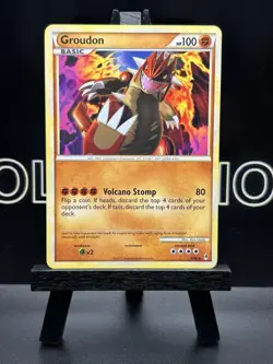 Pokemon TCG Groudon 6/95 Call of Legends Regular Rare - NM - Image 2