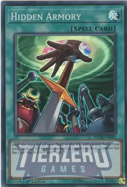 Yugioh Hidden Armory INCH-EN042 Super Rare 1st Edition NM/LP - Image 1