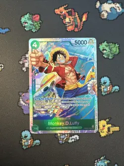 2025 One Piece The Best Vol. 2 Monkey D. Luffy Promo #PRB02-005 - Image 1