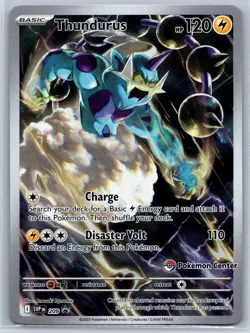 Thundurus (Pokemon Center) Scarlet & Violet 209 Pokemon Card NM - Image 1