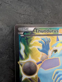 Pokemon XY Roaring Skies Thunderous EX Full Art 98/108 MISCUT CARD - Image 5