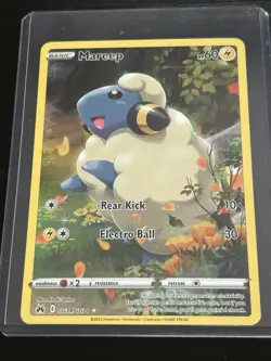 Mareep - GG34/GG70 - Pokemon Crown Zenith Galarian Gallery Holo Card NM - Image 1