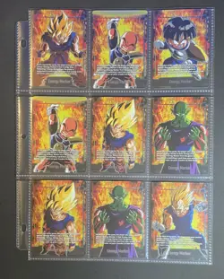 Dragon Ball Super Card Game Energy Marker Lot x18 Foil Holo Goku Vegeta Piccolo - Image 2