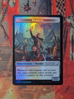 MTG Card: Warrior -- Phyrexian Hydra Token (March Machine: Aftermath) FOIL - Image 1