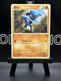Riolu - 50/95 - Uncommon NM, English Pokemon Call of Legends Regular - Image 2