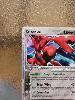 Pokemon TCG Scizor EX-Unseen Forces #108/115 Ultra Rare Holo Card - Image 3