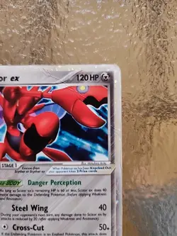 Pokemon TCG Scizor EX-Unseen Forces #108/115 Ultra Rare Holo Card - Image 4