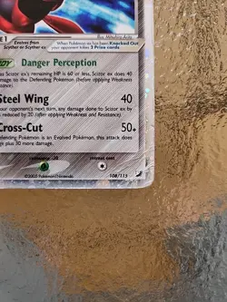 Pokemon TCG Scizor EX-Unseen Forces #108/115 Ultra Rare Holo Card - Image 5