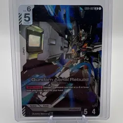 Gundam Aerial Rebuild GD01-067 LR Gundam Card Game Newtype Rising - Image 1