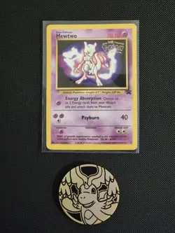 Mewtwo #3 Black Star Promo – 1999 WOTC Vintage Pokemon – Excellent - Image 1