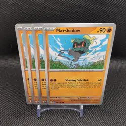 4x 080/132 Marshadow : Uncommon Card : Mega Evolution: Pokemon TCG - Image 1