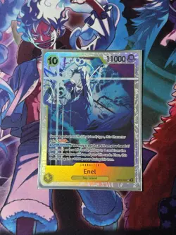 Enel EB02-052 SR One Piece Card Game TCG - Image 1